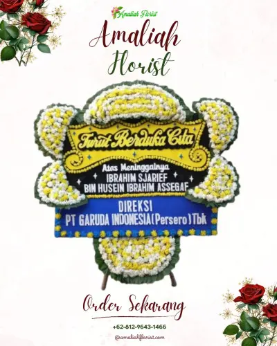 Papan Bunga Duka di Cidokom