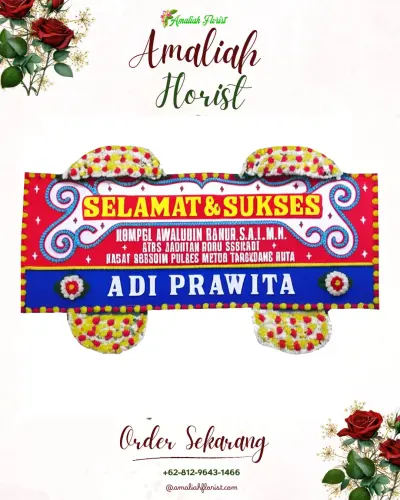 Karangan Bunga Ucapan Selamat di Cidokom